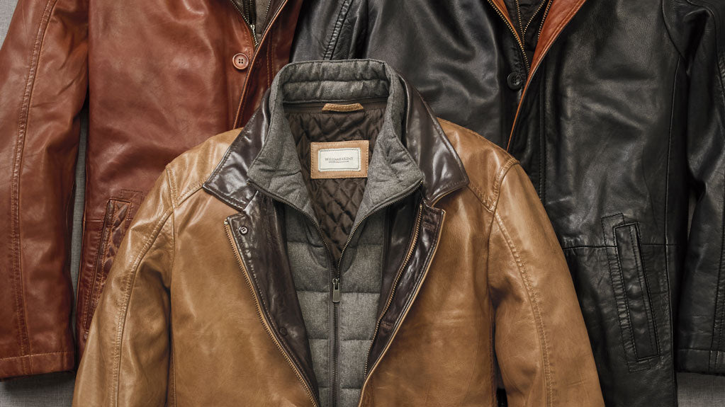 Men's Leather & Suede Jackets – Williams & Kent
