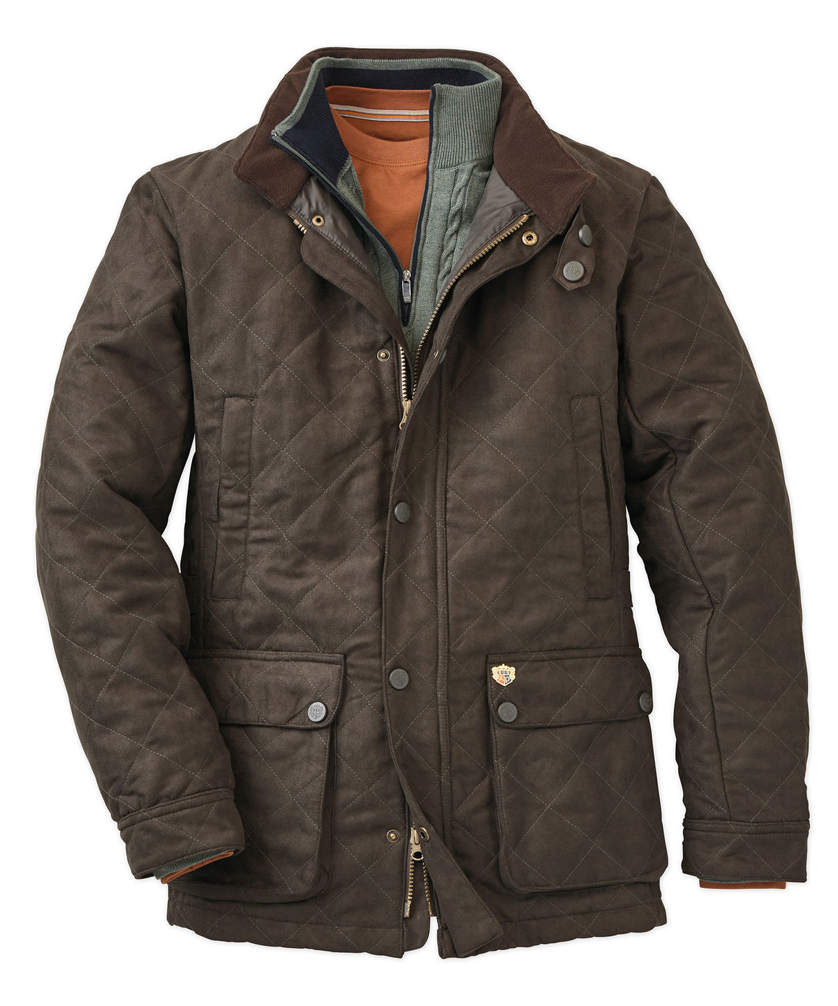 Alan Paine of England Felwell Diamond-Quilted Jacket