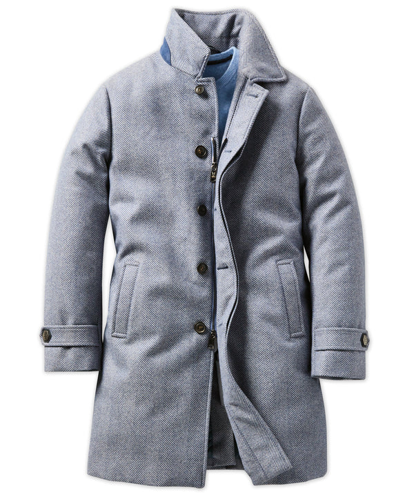 Herringbone car coat hotsell