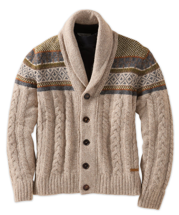 fair isle alpaca sweater – barking babies