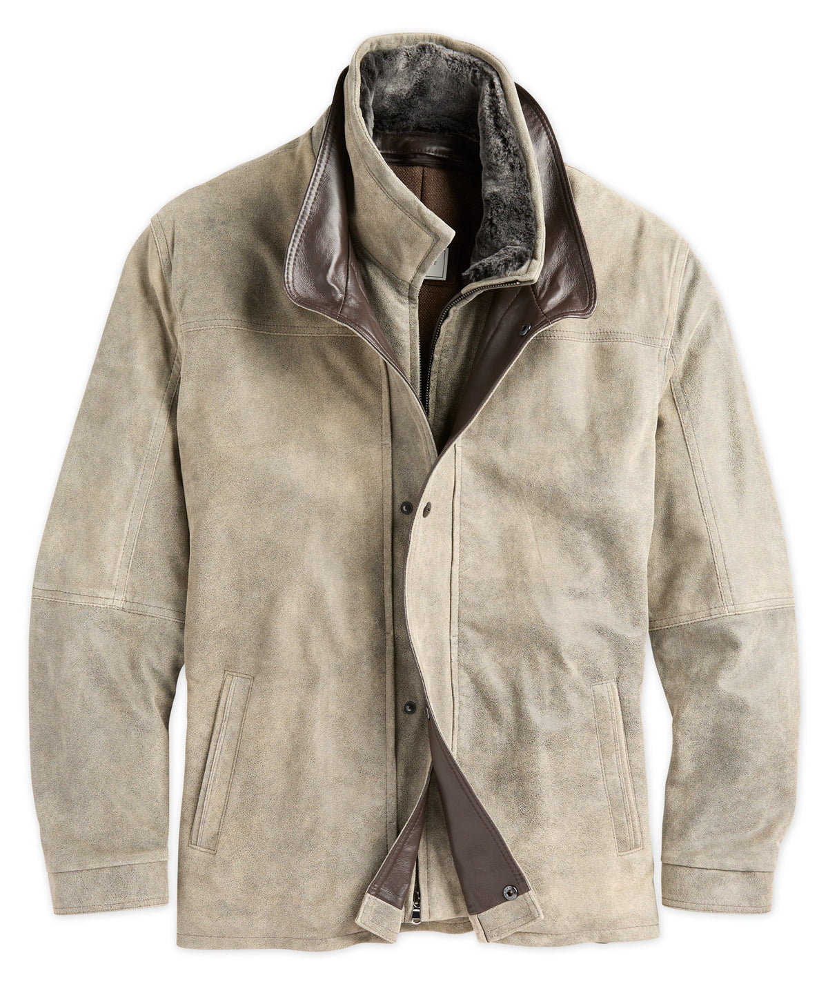 Diego Rustic Leather Jacket