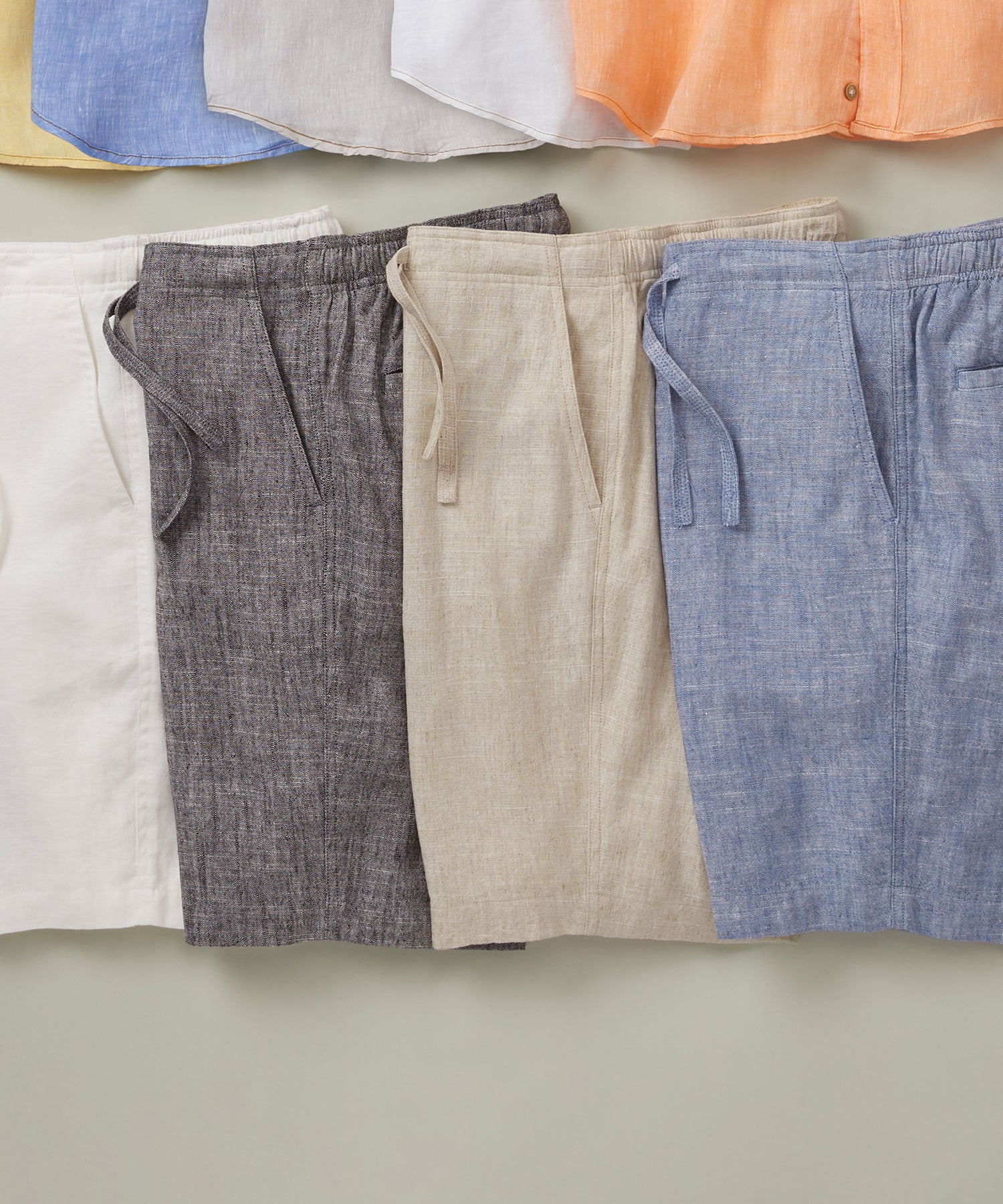 Drawstring Linen Short Set Drawstring Linen Blend Short – Williams & Kent