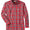 Cotton-Wool Tartan Plaid Long Sleeve Sport Shirt