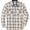 Cotton-Twill Open Plaid Long Sleeve Sport Shirt