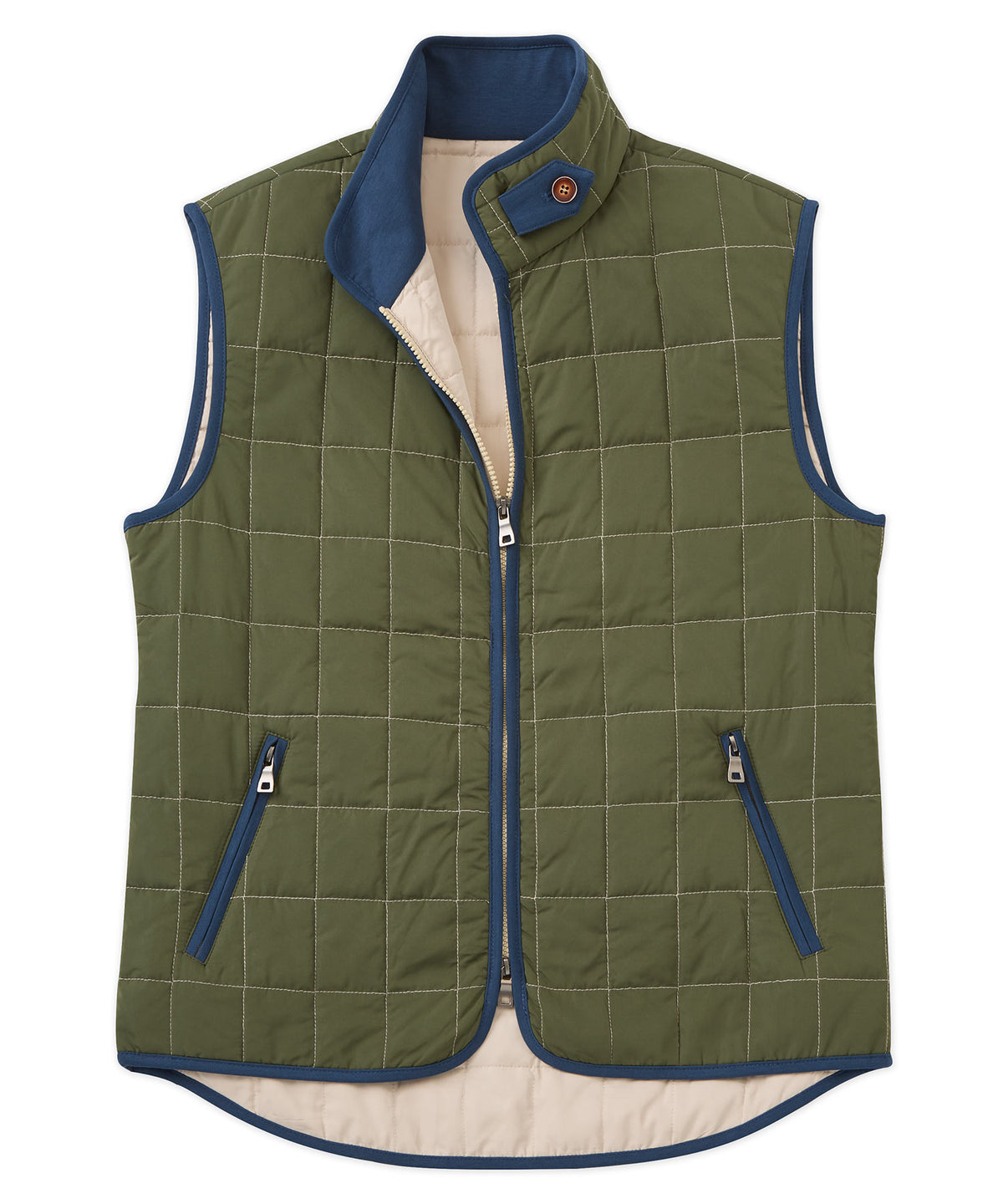 Box-Quilted Vest