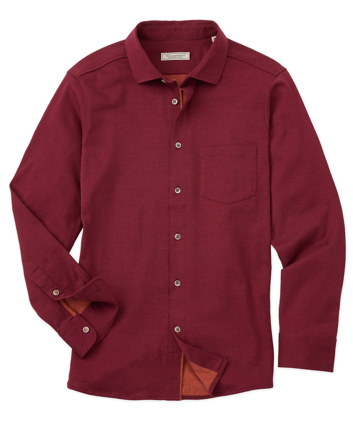 Jersey Cotton Hybrid Long Sleeve Sport Shirt