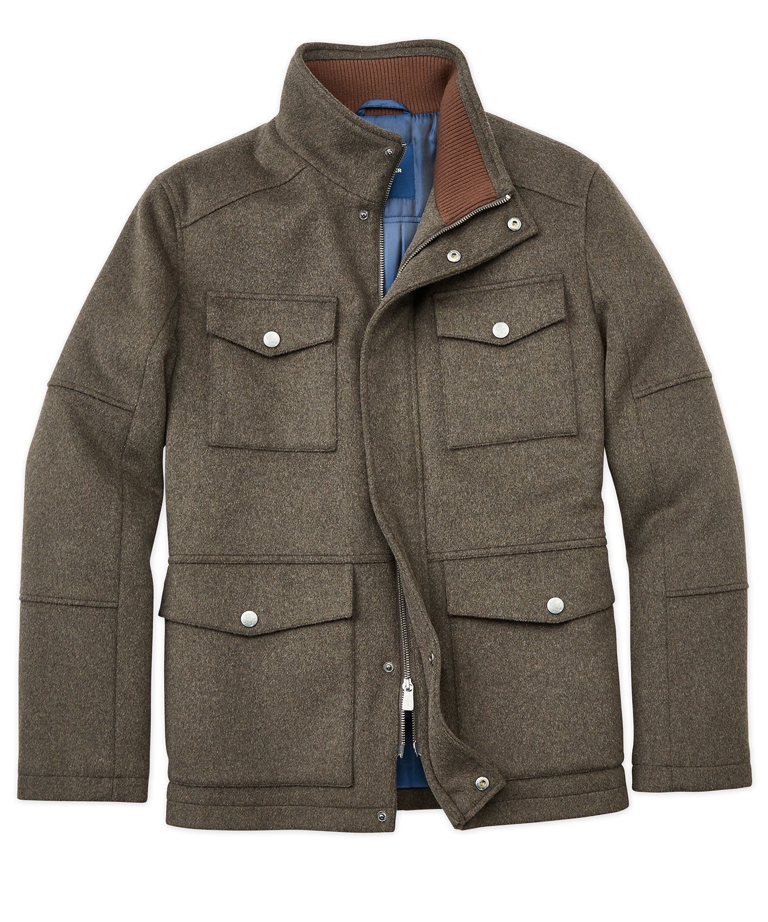 Greeley Wool Blend Field Jacket Williams Kent