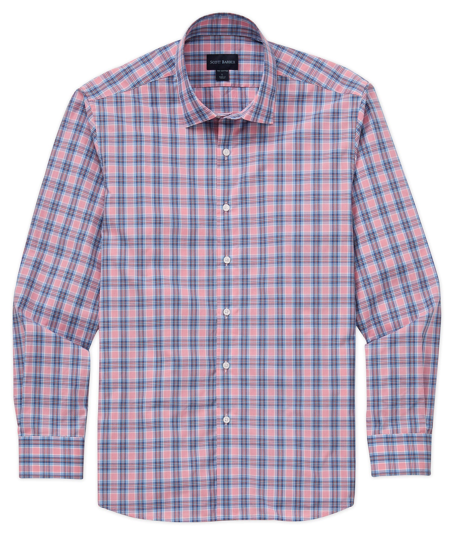 Scott Barber Bold Multi Plaid Shirt