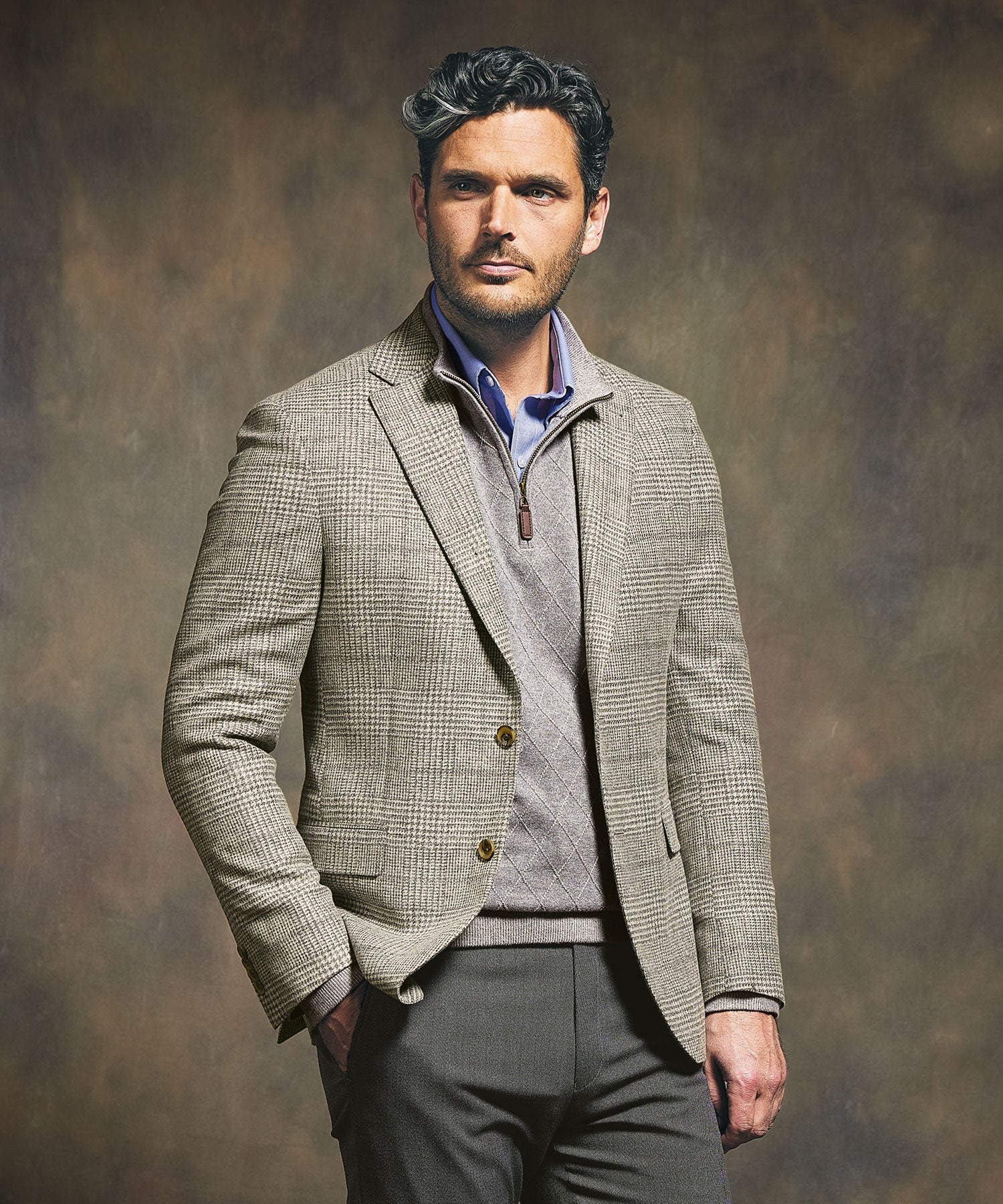Gled Plaid Wool-Cashmere Sport Coat – Williams & Kent