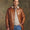 Lambskin Three-Quarter Jacket with Sherpa Lining