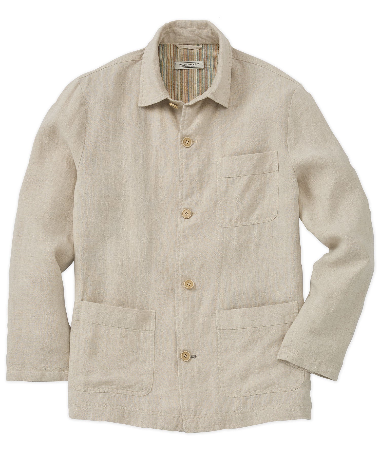 LIDNM（リドム）の「RAYON LINEN CHORE JACKET（ブルゾン）」 - WEAR