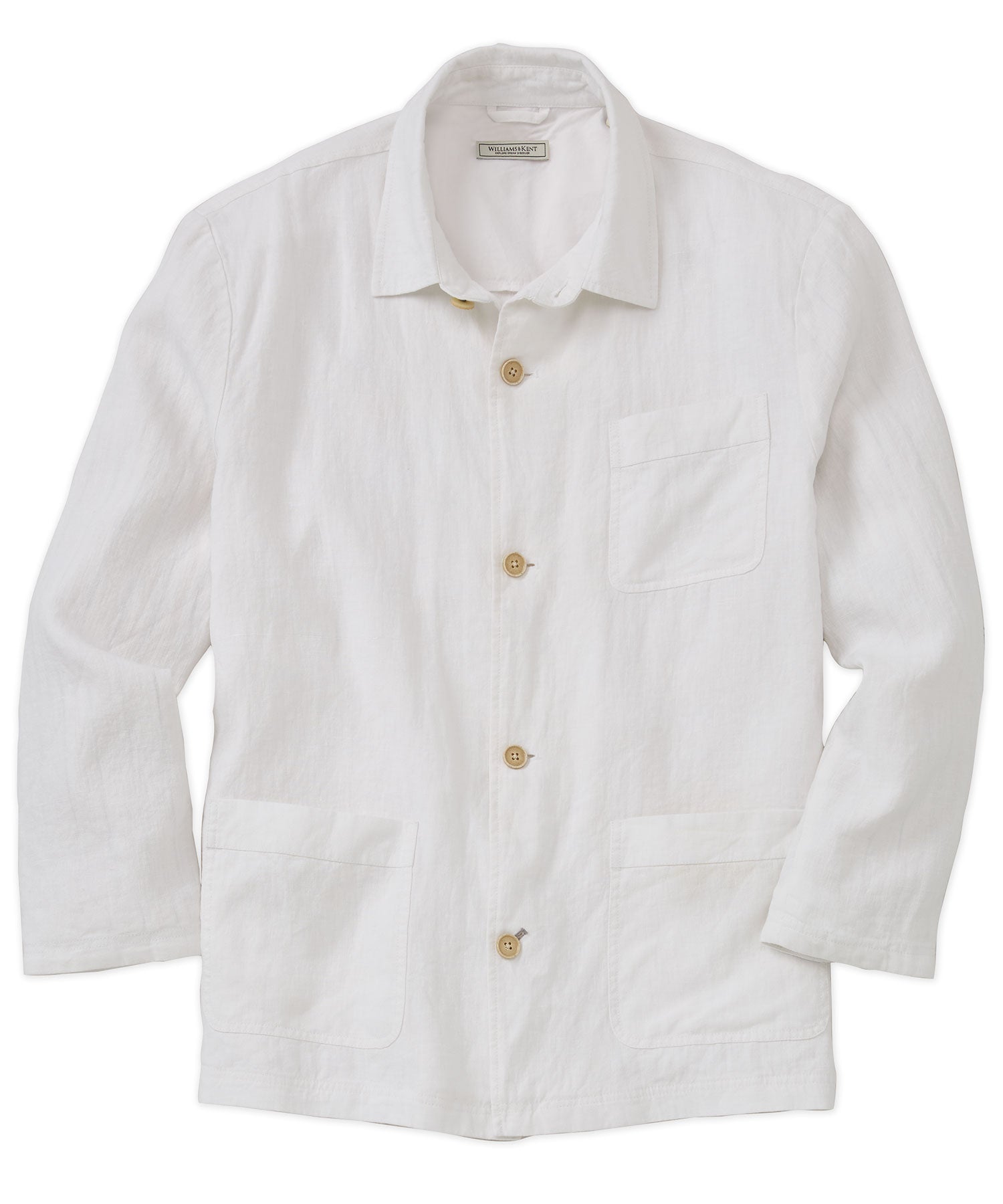 Linen Chore Coat For Lightweight Layering – Williams & Kent