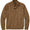 Donegal Tweed Sweater with Quarter-Zip and Button Placket
