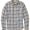 Italian Linen Plaid Long Sleeve Sport Shirt