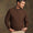 Vertical Merino-Cashmere Crewneck Sweater