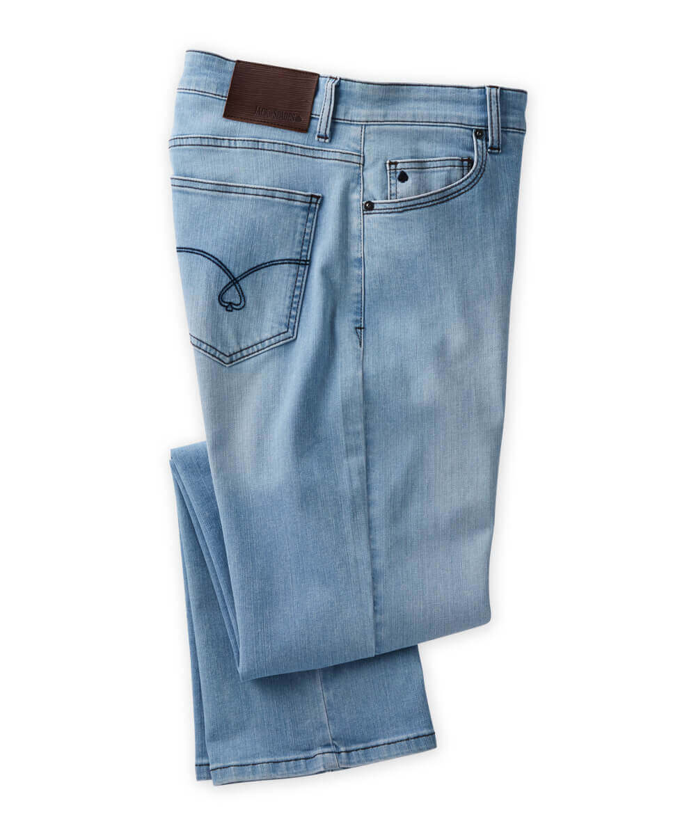 Jack of Spades High Roller Light Wash Stretch Jean