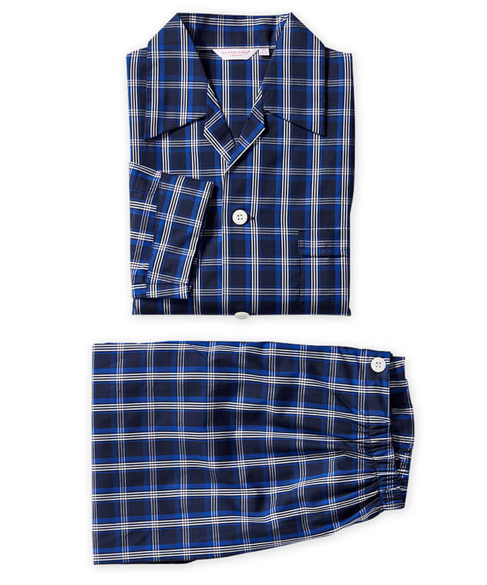 Derek Rose Classic Barker Check Pajamas