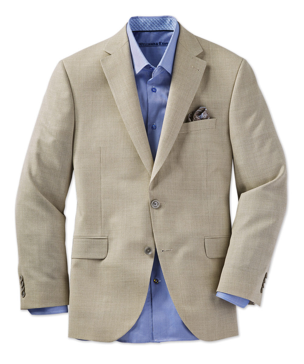Textured Italian Wool Sport Coat