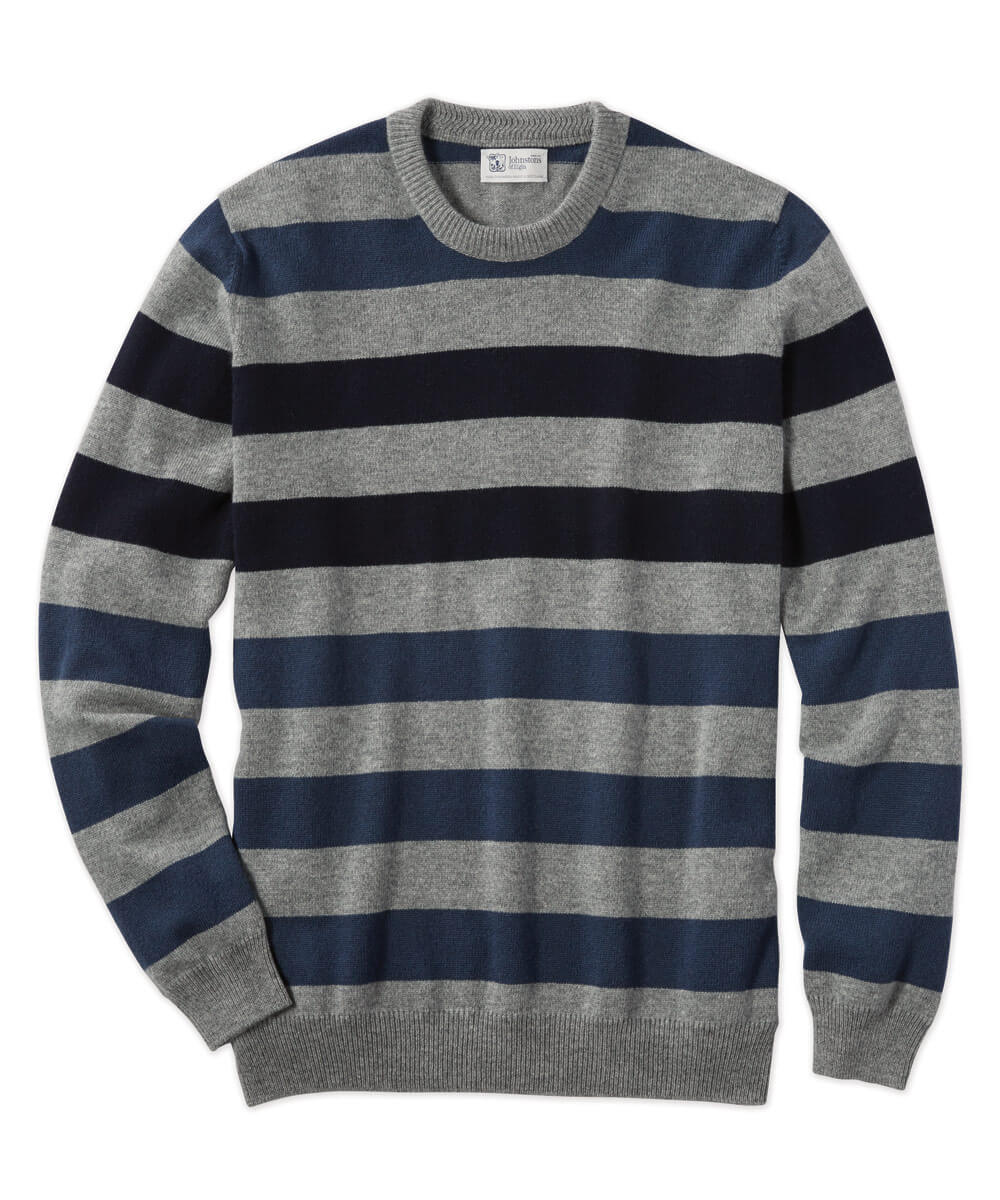 Johnstons Of Elgin Scottish Cashmere Rugby Sweater