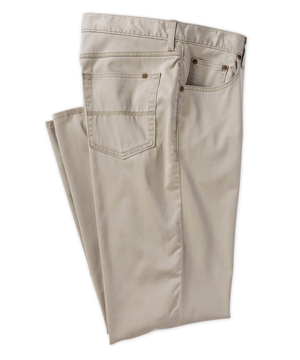 Bills Khakis 4-Way Stretch Tencel Twill 5-Pocket Pant