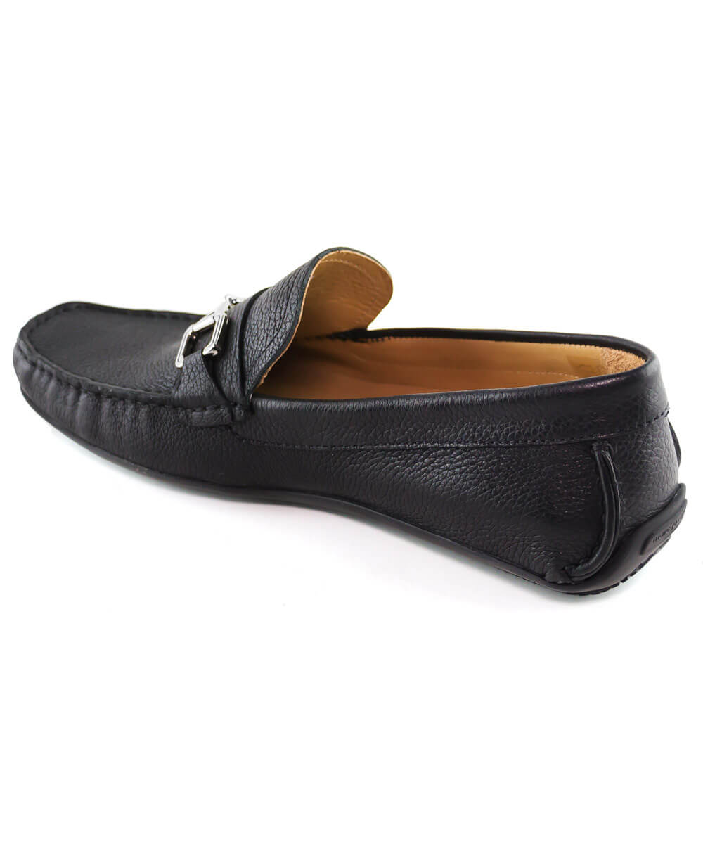 Marc Joseph Parc Ave Grained Leather Loafer