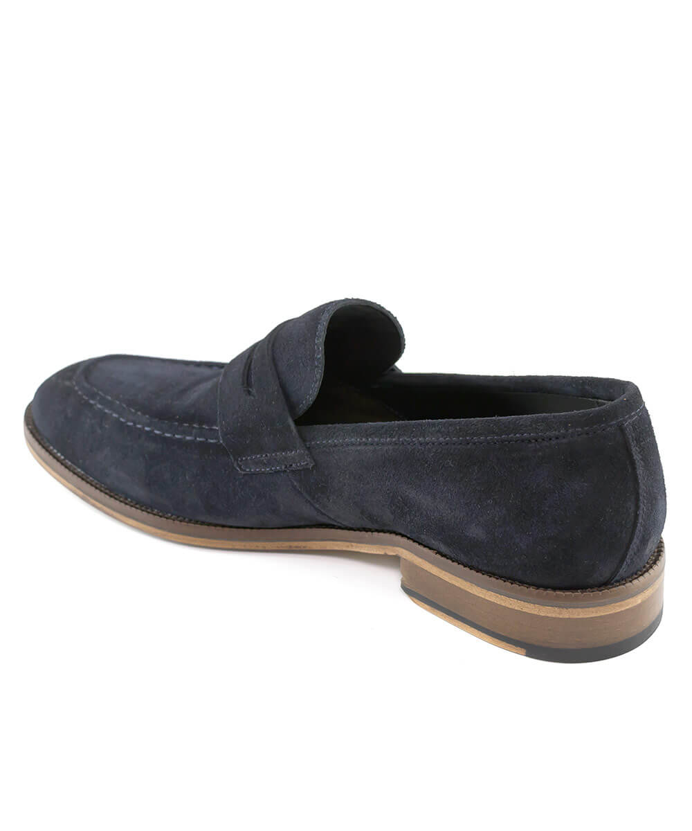 Marc Joseph Kid Suede Penny Loafer