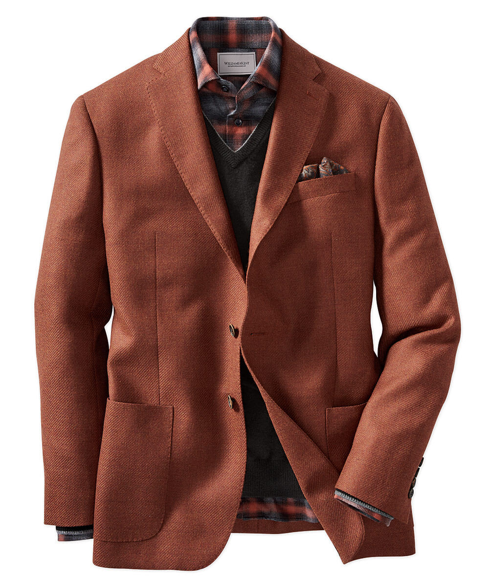 Loro Piana Textured Wool Sport Coat