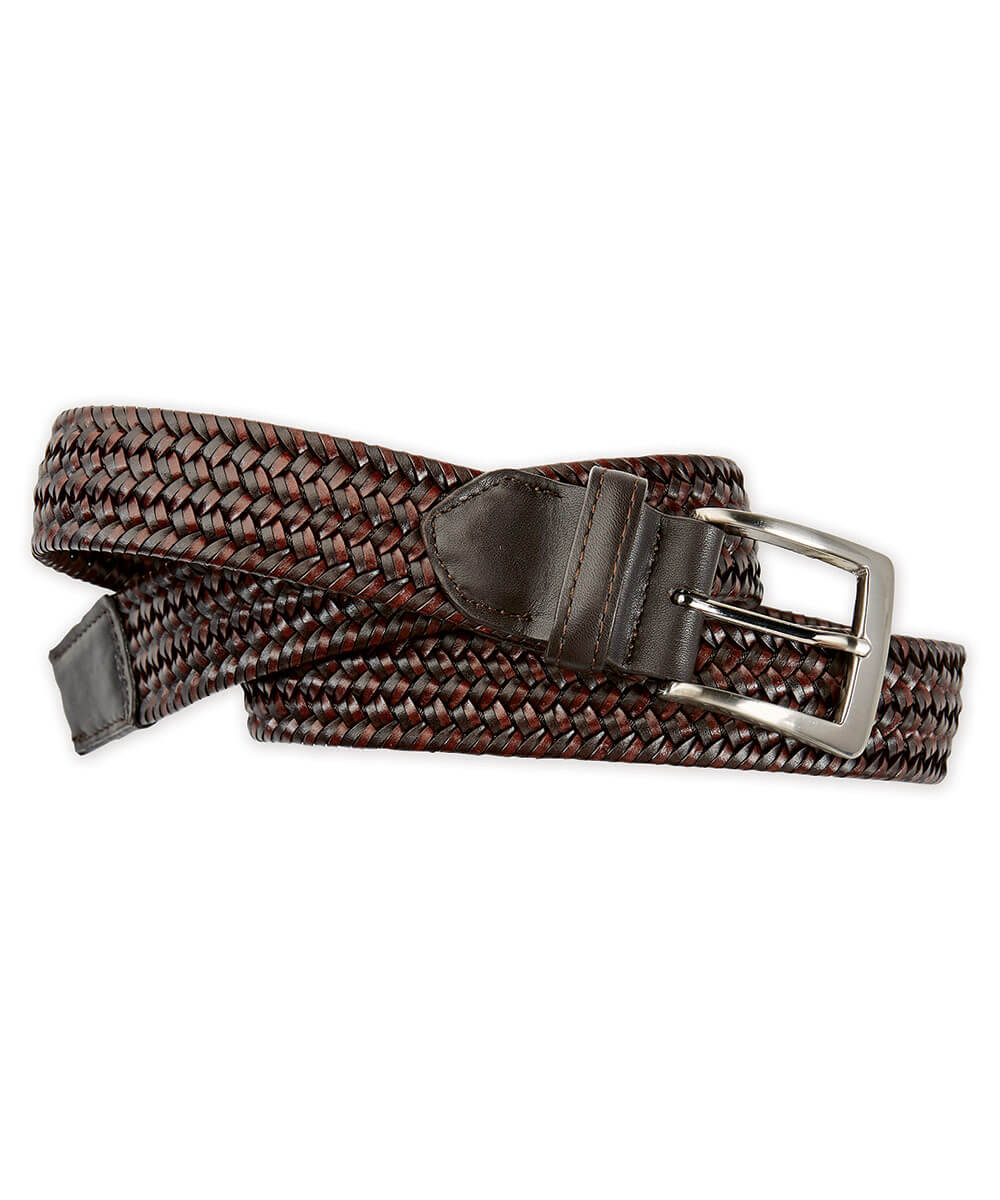 W. Kleinberg Leather Stretch Belt