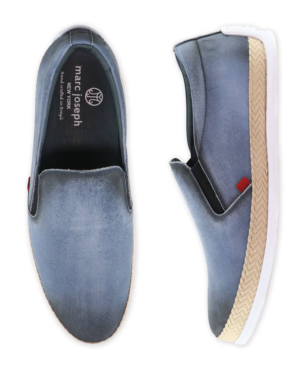 Marc Joseph Abbey Road Textured Leather Slip-On Shoe