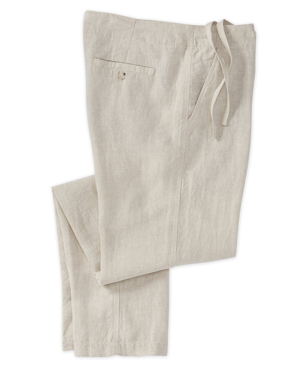 Drawstring Linen Pant