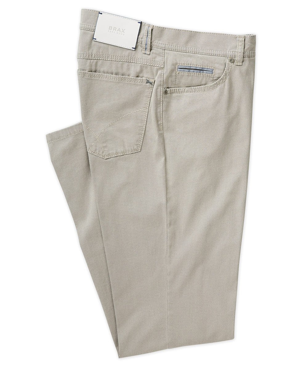 Brax Textured Cotton Stretch 5-Pocket Pant