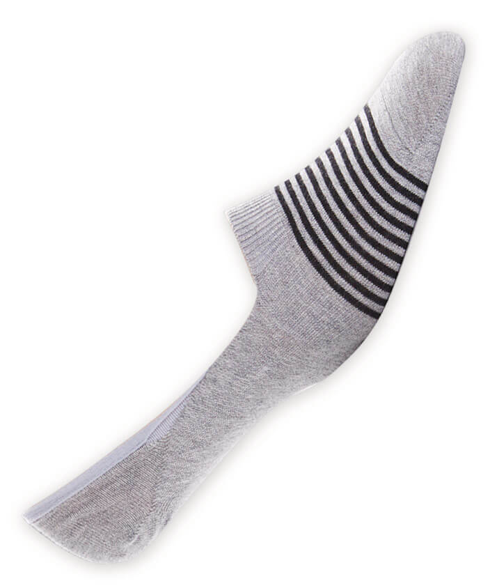 Invisible No-Show Stripe Socks