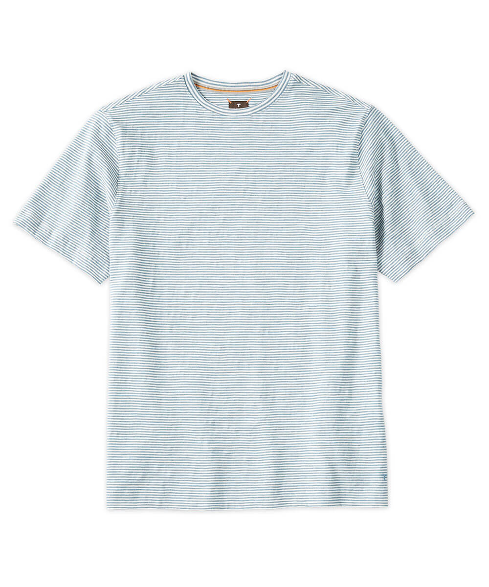 Left Coast Tee Stripe Seersucker Short Sleeve T-Shirt