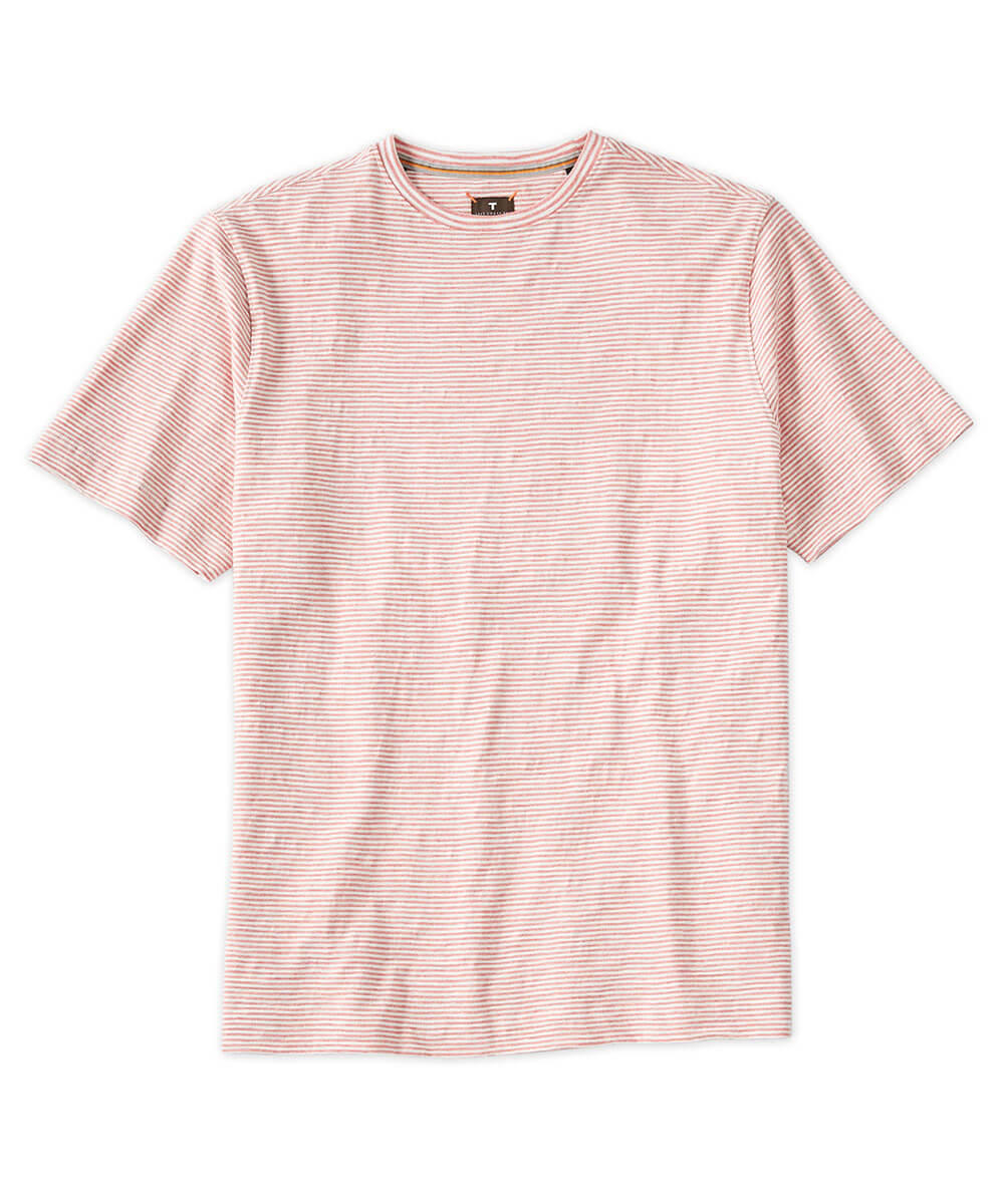 Left Coast Tee Stripe Seersucker Short Sleeve T-Shirt