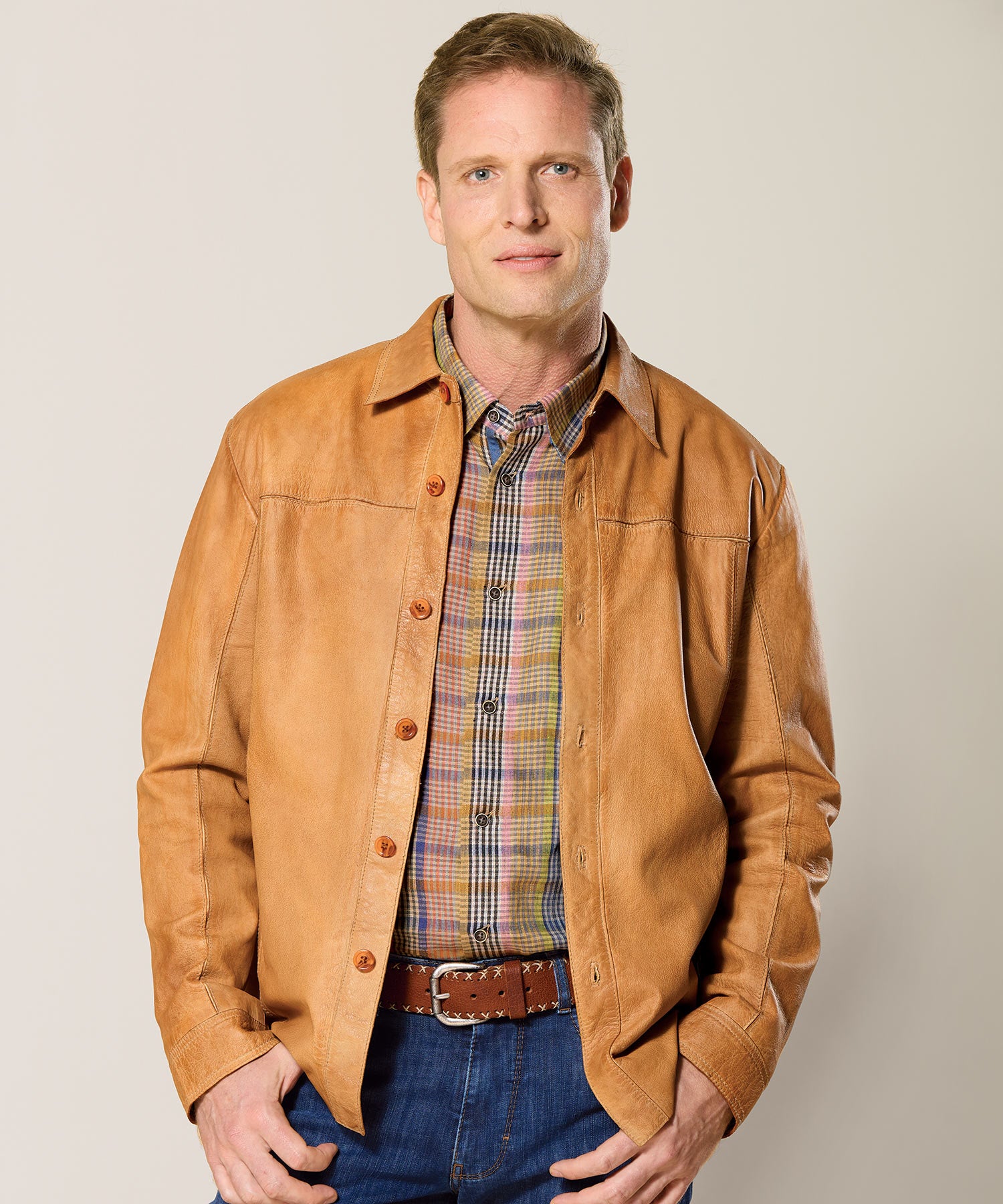 Vintage Lamb Leather Jacket - Williams & Kent