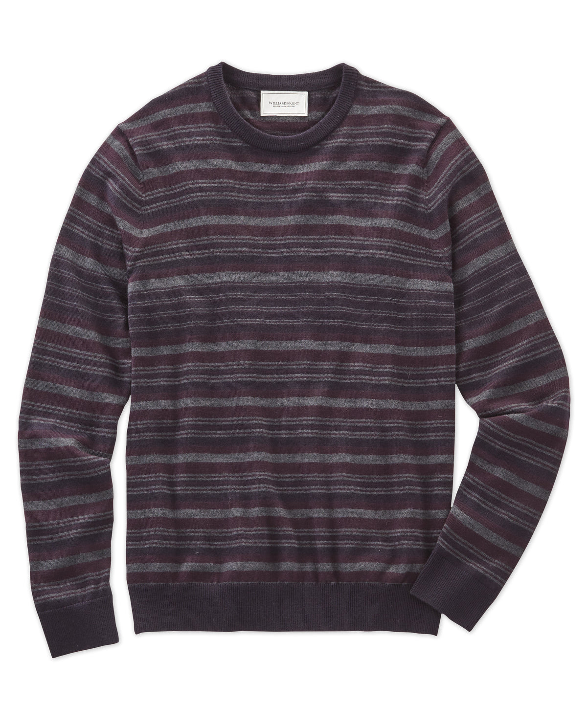Merino Stripe Crew Sweater