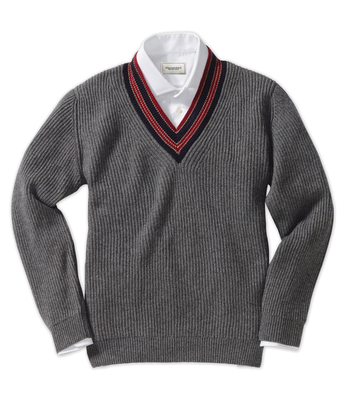 Johnstons of Elgin Scottish Cashmere V-Neck Sweater
