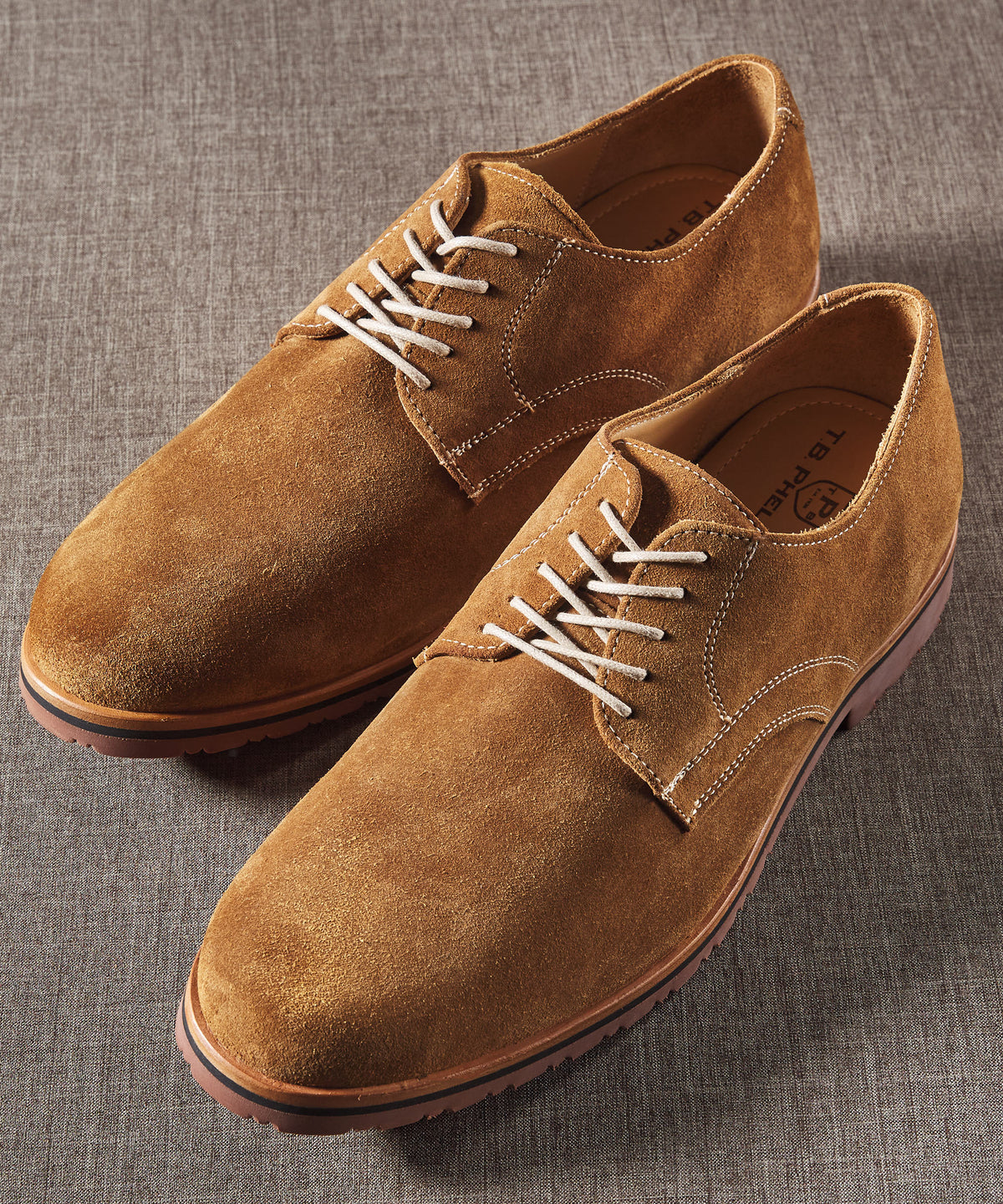 T.B. Phelps Spencer Dirty Buck Suede Sport Oxford