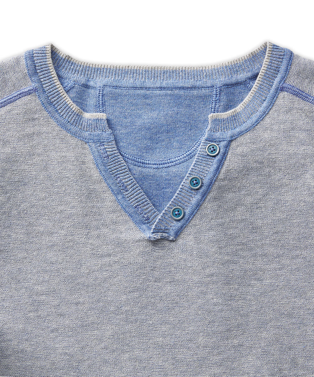 Raffi Reversible Vanise Venley Knit Long Sleeve Shirt
