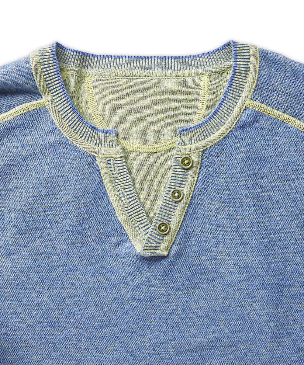 Raffi Reversible Vanise Venley Knit Long Sleeve Shirt
