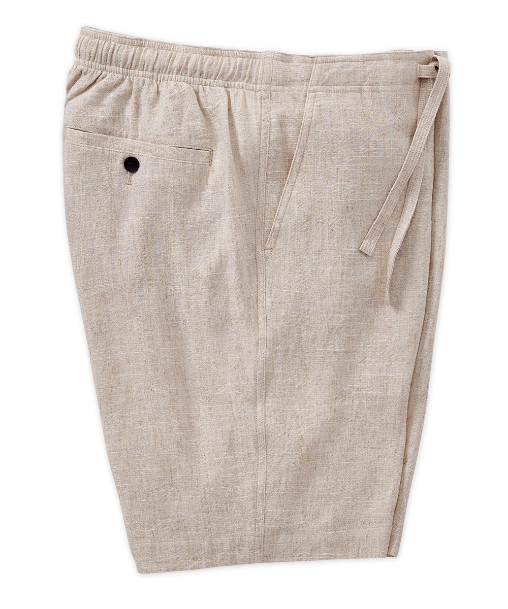 Drawstring Linen Short Set Drawstring Linen Blend Short - Williams & Kent