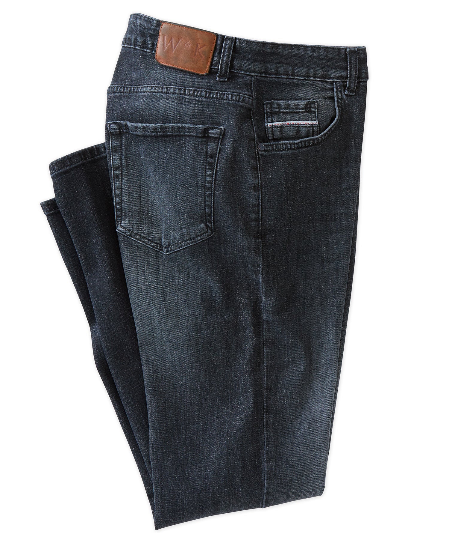 Jack of Spades High Roller Charcoal Sateen Jeans