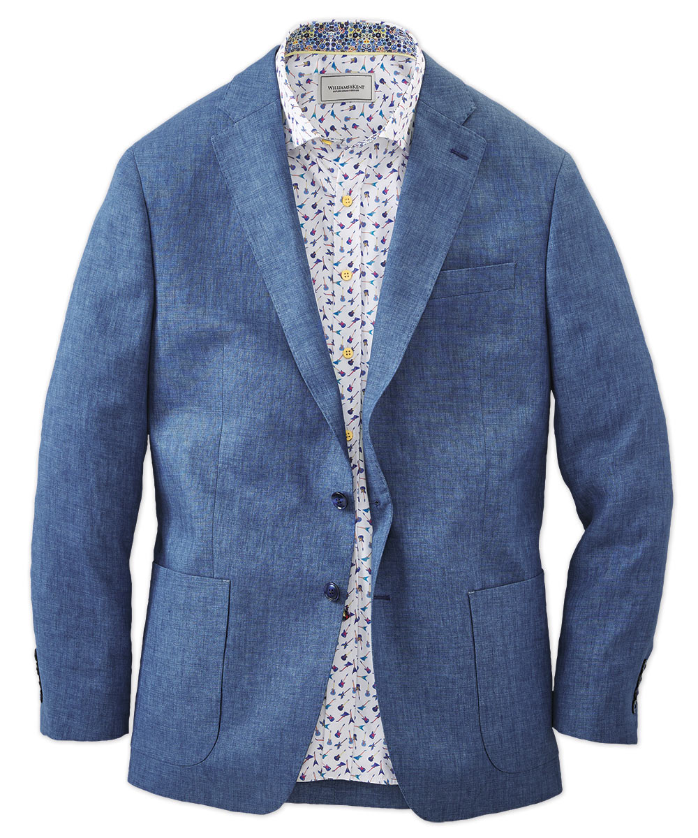Solid Linen Sport Coat