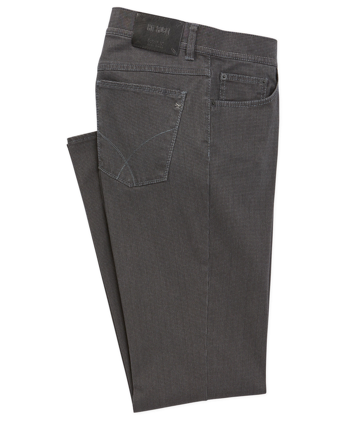 Brax Hi-Flex Patterned 5-Pocket Pant