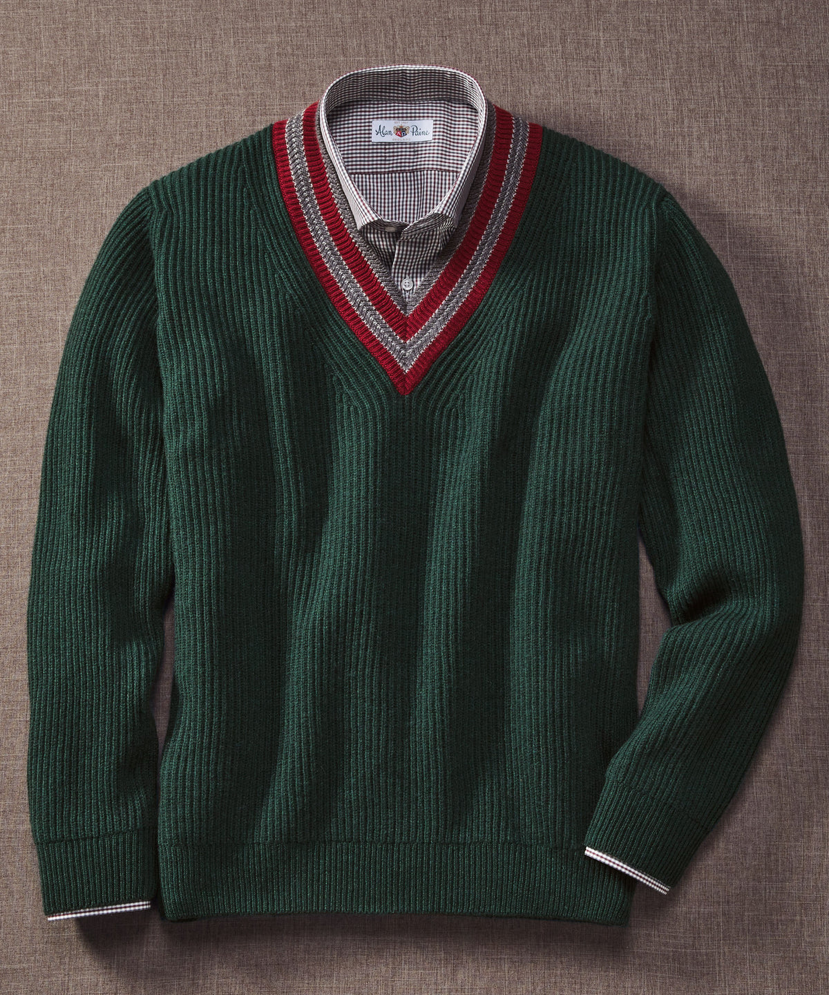 Johnstons of Elgin Scottish Cashmere V-neck Sweater