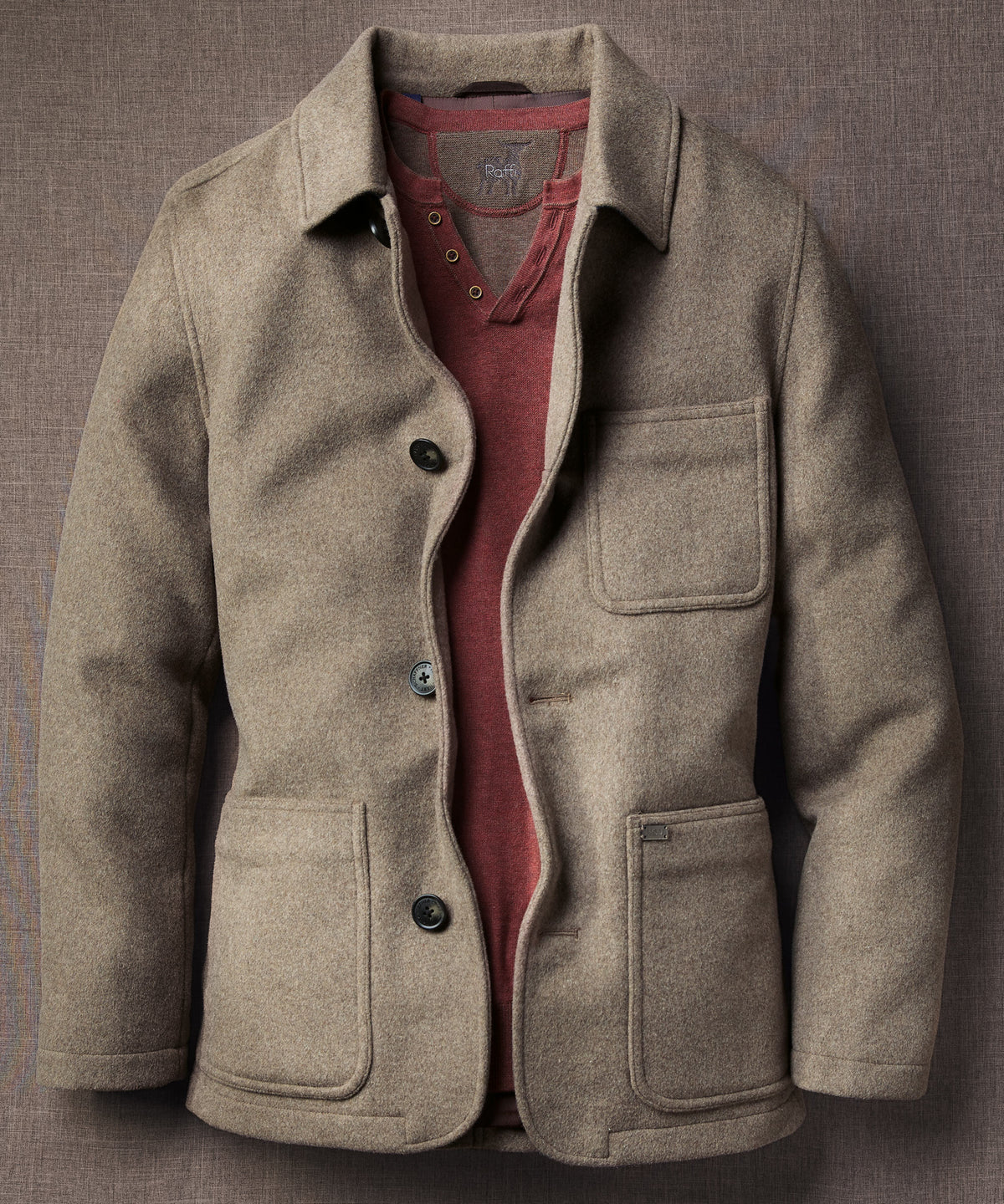 Hart Schaffner Marx Canyon Wool-Blend Chore Coat