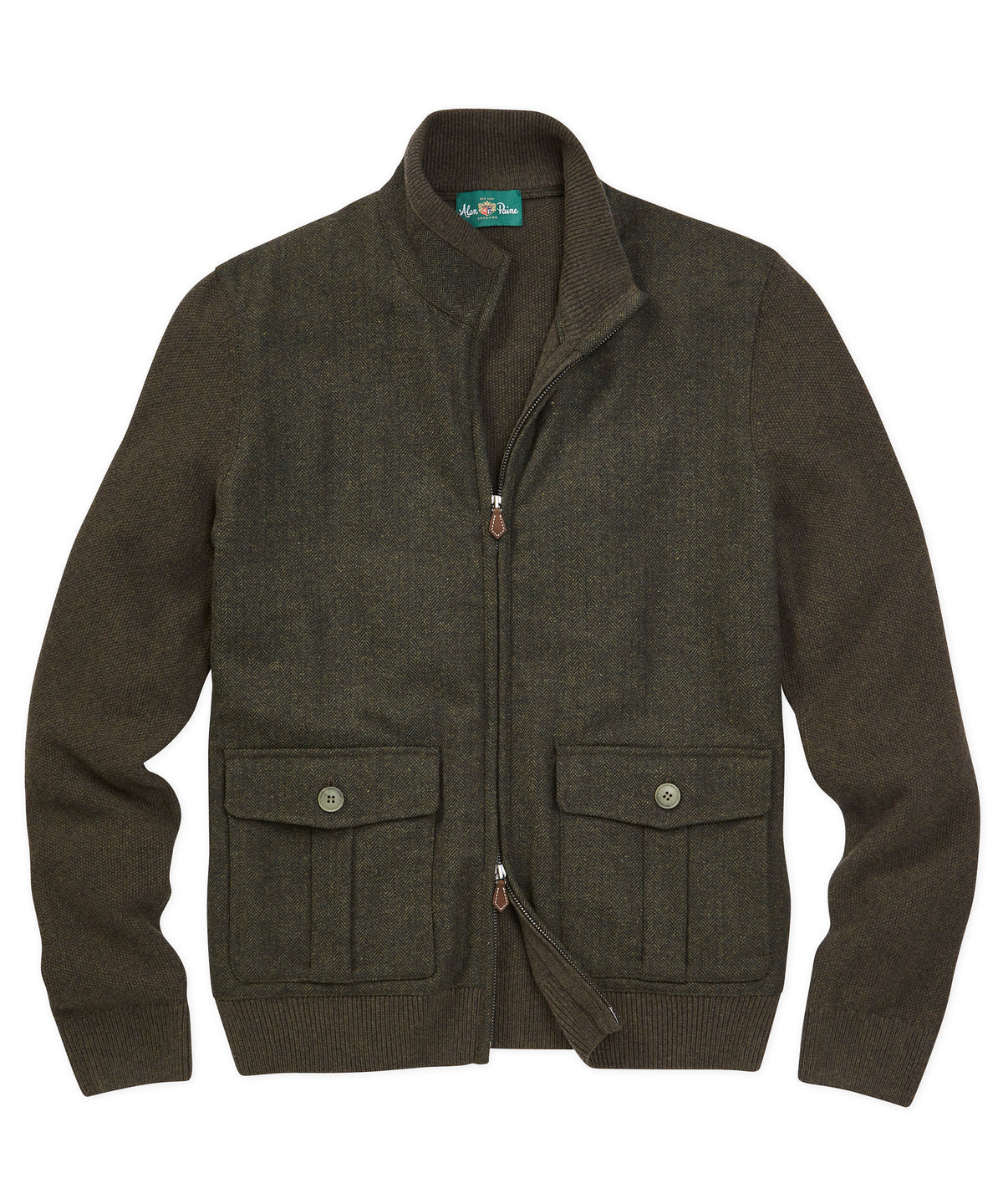Alan Paine Thursford Tweed-Merino Hybrid Jacket