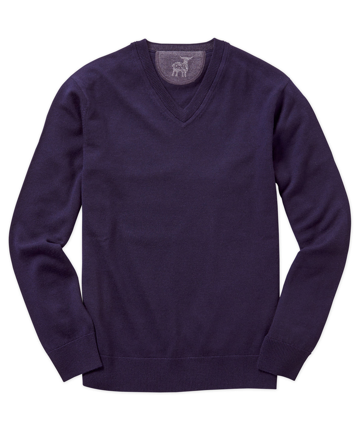 Raffi Italian Merino V-neck Sweater