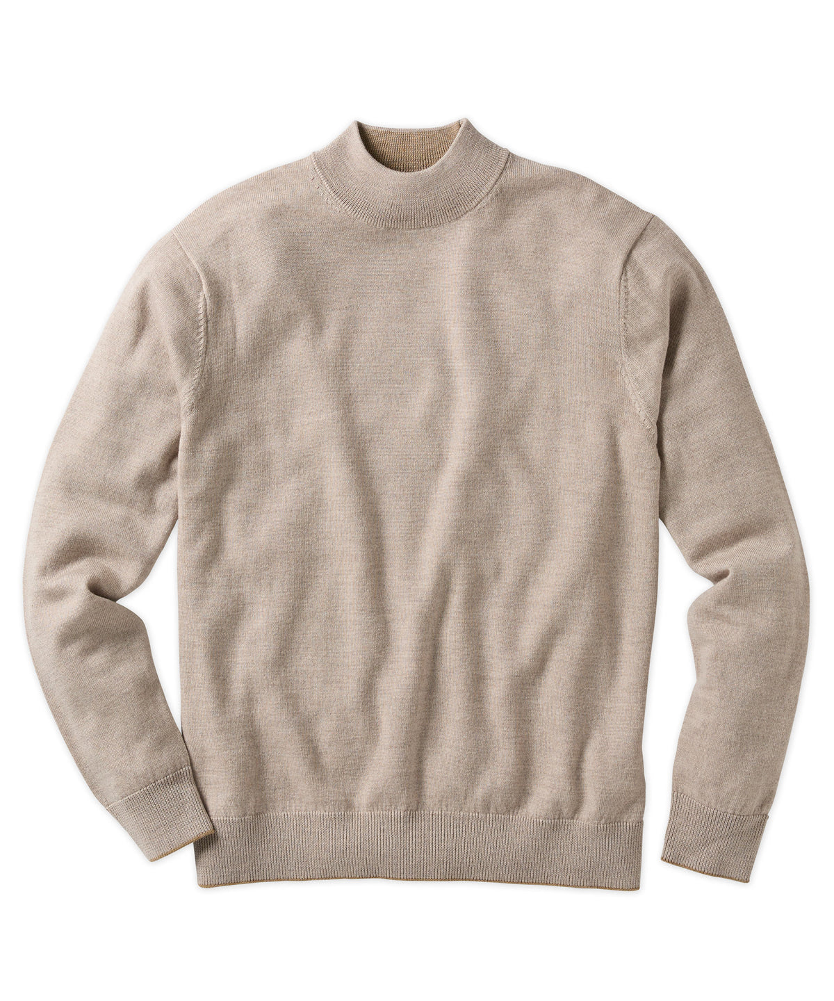 Raffi Italian Merino Mock Neck Sweater