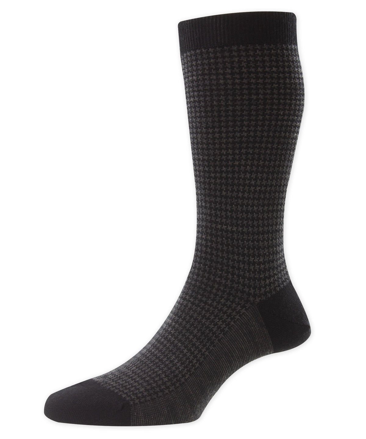 Pantherella Highbury Houndstooth Merino Wool Blend Socks